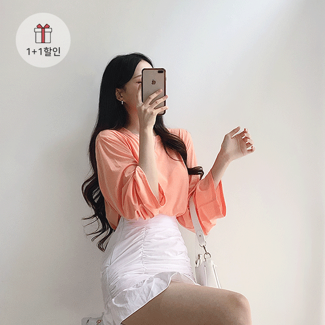 [무배] (1+1할인♡) 썸머 소프트 루즈핏 긴팔 티셔츠 [8color]워너비몰